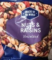 Nuts & Raisins unsalted