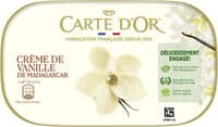 Carte D'Or Glace Crème Glacée Crème de Vanille de Madagascar 900ml
