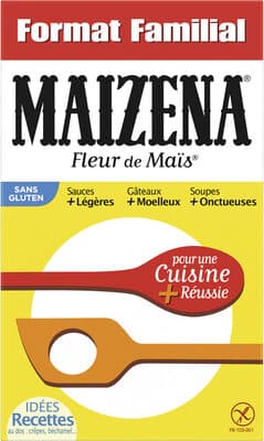 Maizena Fleur de Maïs Sans gluten 700g Format Familial