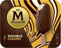 Magnum Glace Bâtonnet Double Caramel 4x88ml