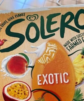 Solero Batonnet Glace Parfum Exotic 3x90ml