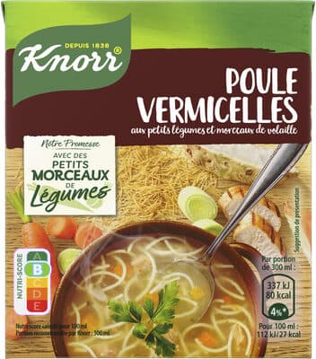 Knorr Soupe Liquide Poule Vermicelles 30cl