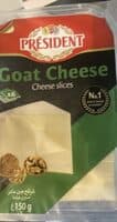 Fromage de chèvre en tranches