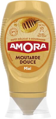 Amora Moutarde Douce & Miel Flacon Souple 260g