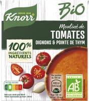 KNORR Soupe Bio Mouliné de Tomates Oignons et Pointe de Thym 30cl