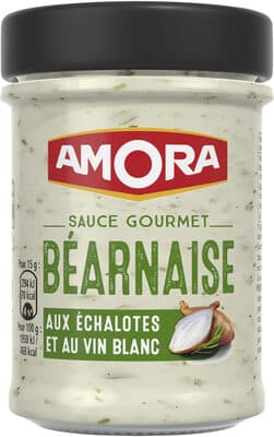 Amora Sauce Gourmet Béarnaise Échalotes Vin Blanc
