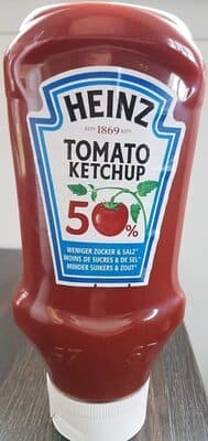 Tomato ketchup -50 % de sucres et sel