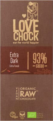 Extra dark 93% cacao