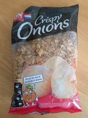 Onions crispy