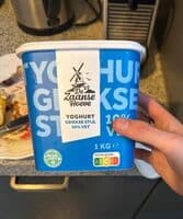 Yoghurt griekse Stijl