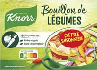 Knorr Bouillon de Légumes 15 Tablettes Offre Saisonnière