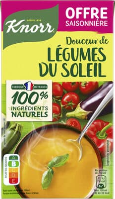 Knorr Soupe Liquide Douceur de Légumes du Soleil 1L