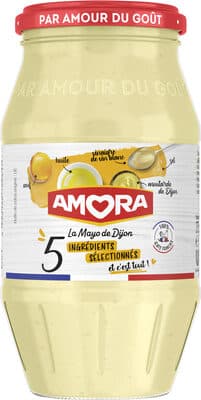 Amora Mayonnaise 5 Ingrédients Bocal 375g