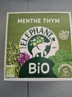 Mon infusion bio menthe thym