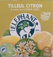 Préparation aromatisée pour infusion TILLEUL CITRON