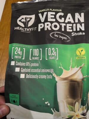Vanilla Flavour Vegan Protein Shake