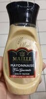 Maille Mayonnaise Fins Gourmets Qualité Traiteur Flacon 237g