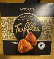 Dusted Cocoa Truffles