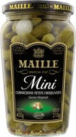 Maille Mini Cornichons Petits Croquants Bocal 210g