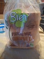 Pain de mie complet