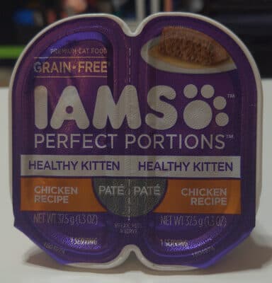 IAMS Perfect Portions Healthy Kitten Chicken Recipe Paté