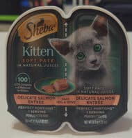 Sheba Kitten Soft Paté Delicate Salmon Entrée
