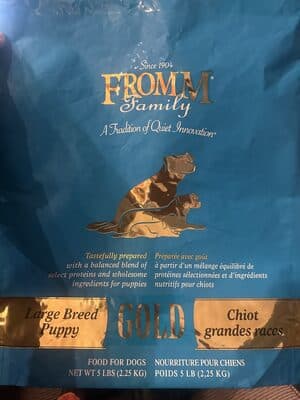 Gold Large Breed Puppy Pet Food