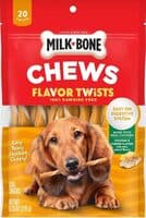 Chews Flavor Twists dog snacks