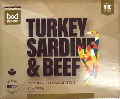 Turkey Sardine &Beef For Adult Cats & Kittens
