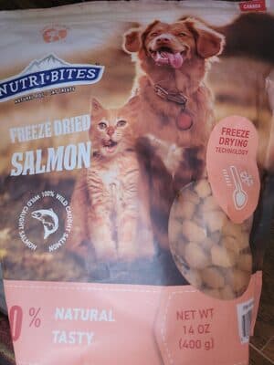 freeze dried salmon