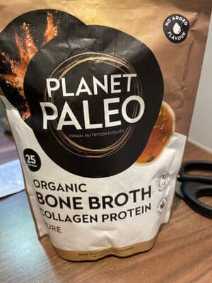 Organic bone broth