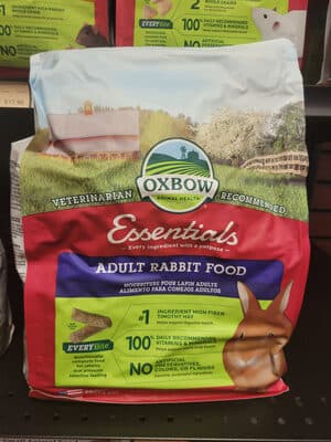 Oxbow adult rabbit food