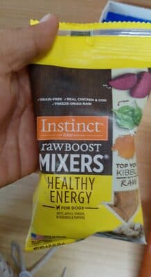Instinct healthy energy dog