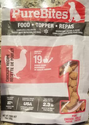 Pure Bites Food Topper Chicken Recipe