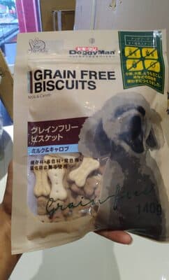 GrainFree biscuit Milk&Carob