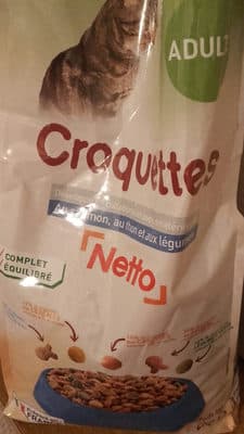 Croquettes adulte au saumon, au thon et aux légumes