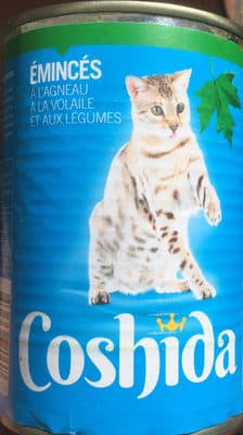 Émincés à l'agneau à la volaile et aux légumes