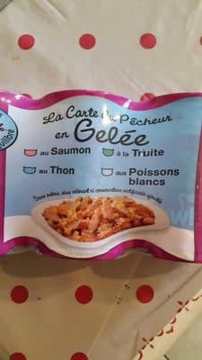 La carte du pêcheur en gelée Whiskas