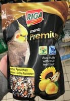 Menu Premium aux fruits Grandes Perruches