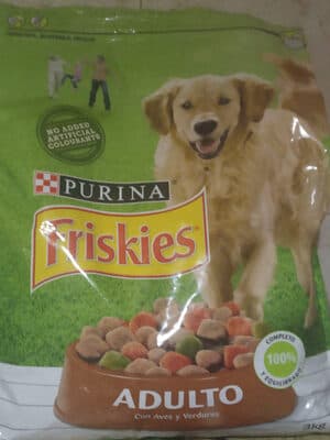 Purina Friskies Adulto con aves y verdura