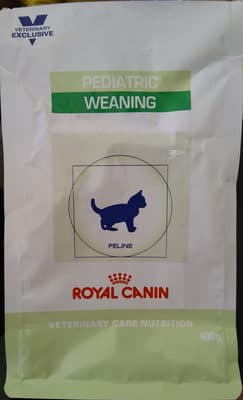 pediatric weaning feline