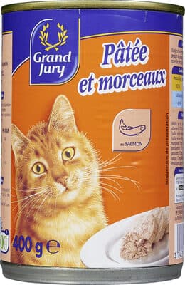 Pâtée et morceaux pour chat GDJ