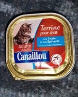 Terrine Pour Chat à La Truite Et Aux épinards, La Boite De