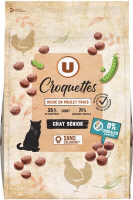 Croquettes Chat Sénior U
