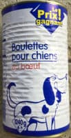 Boulettes pour chiens au bœuf
