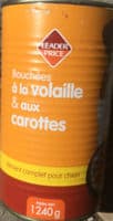 Bouchées à la volaille & aux carottes 