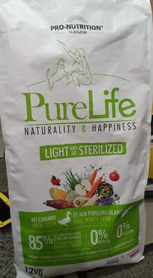 PureLife Naturality & Happiness Light ans sterilized