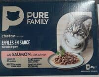 Chaton Éffilés en sauce au Saumon