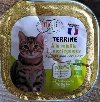 Terrine à la volaille et aux légumes