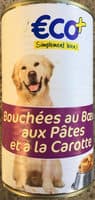 Bouchées au bœuf, aux pâtes et à la carotte